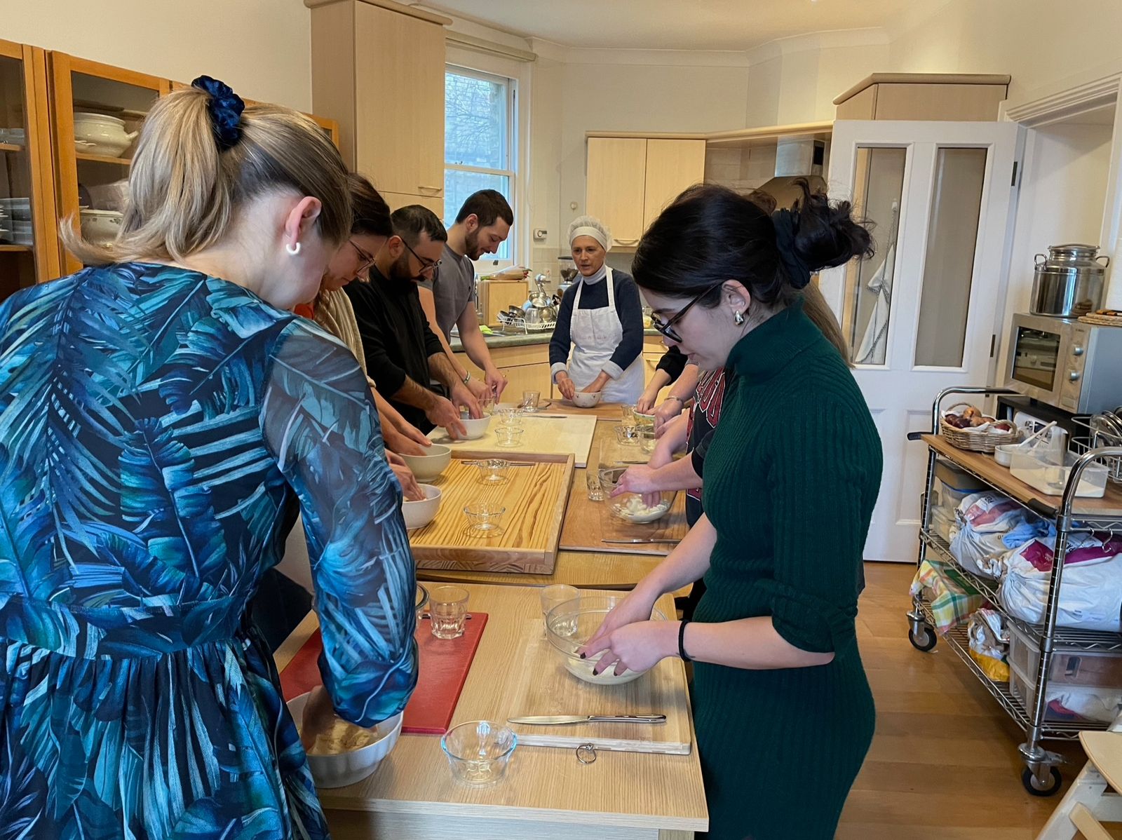 Pasta making workshop scene 3