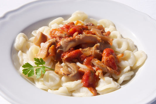 Orecchiette with Cardoncelli Mushrooms