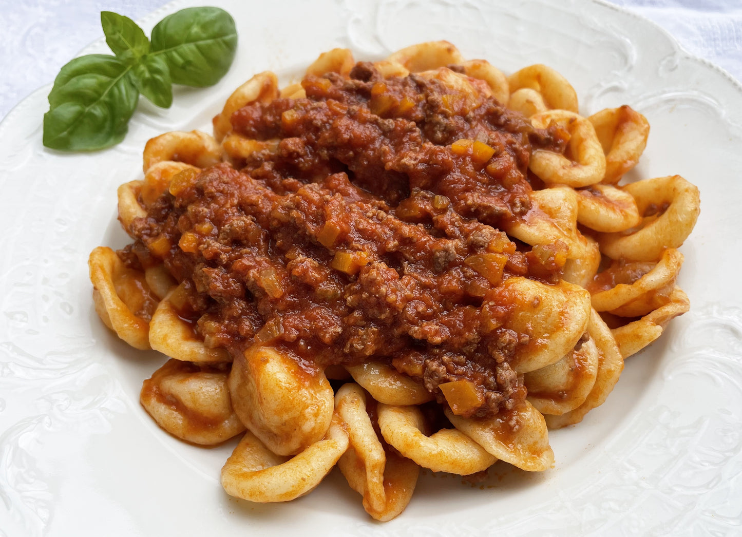 Orecchiette with ragù